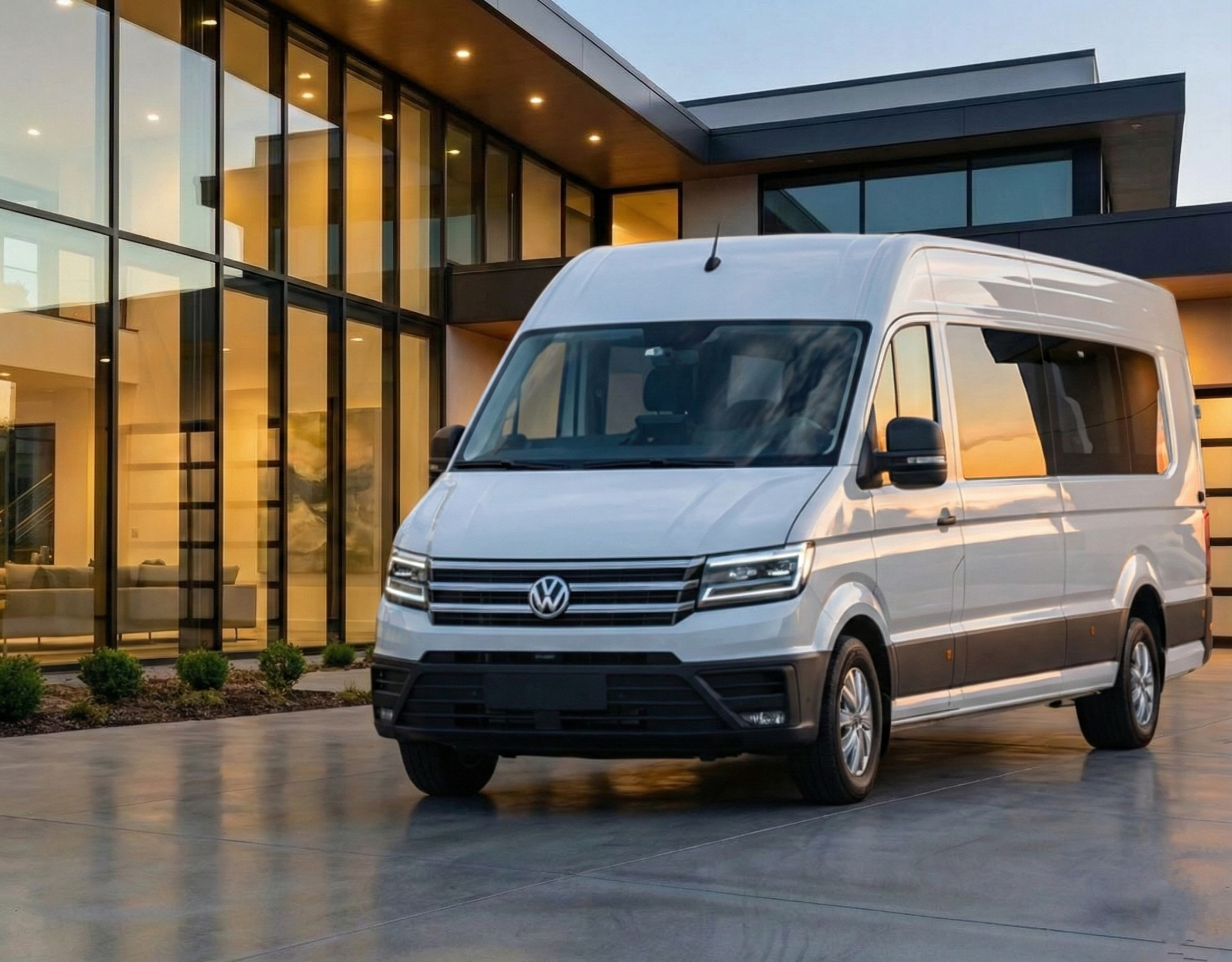 Camioneta VW Crafter de Lujo para 25 Pax - Flota Transportes CR